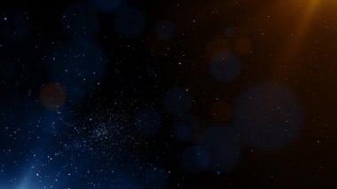 Parçacık olayı karavanı başlıkları sinematik açılışlar konser sonu kredi arkaplan döngüsü