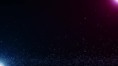 Parçacık olayı karavanı başlıkları sinematik açılışlar konser sonu kredi arkaplan döngüsü