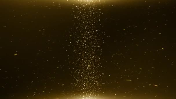 Частичные Золотые События Премии Трейлеры Названия Кинематографические Открыватели Концертов Конец — стоковое видео
