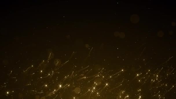 Частичные Золотые События Премии Трейлеры Названия Кинематографические Открыватели Концертов Конец — стоковое видео