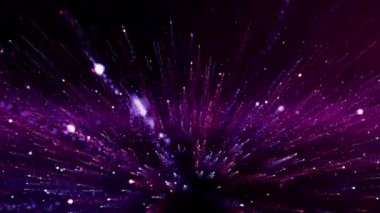 Parçacık olayı karavanı başlıkları sinematik açılışlar konser sonu kredi arkaplan döngüsü