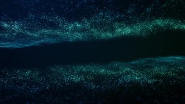 Parçacık olayı karavanı başlıkları sinematik açılışlar konser sonu kredi arkaplan döngüsü
