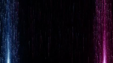 Parçacık olayı karavanı başlıkları sinematik açılışlar konser sonu kredi arkaplan döngüsü