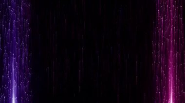 Parçacık olayı karavanı başlıkları sinematik açılışlar konser sonu kredi arkaplan döngüsü