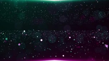 Parçacık olayı karavanı başlıkları sinematik açılışlar konser sonu kredi arkaplan döngüsü