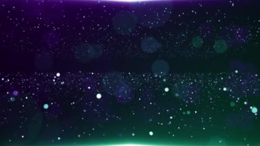 Parçacık olayı karavanı başlıkları sinematik açılışlar konser sonu kredi arkaplan döngüsü