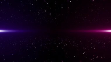 Parçacık olayı karavanı başlıkları sinematik açılışlar konser sonu kredi arkaplan döngüsü