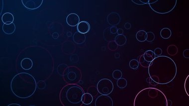 Parçacık olayı karavanı başlıkları sinematik açılışlar konser sonu kredi arkaplan döngüsü