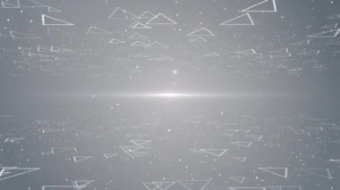 Parçacıklar beyaz etkinlik işi parlak parıltı konser açıcıları kredi arkaplan döngüsünü sonlandırdı