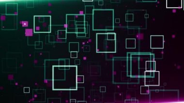 Parçacık olayı karavanı başlıkları sinematik açılışlar konser sonu kredi arkaplan döngüsü