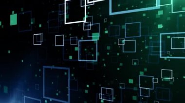 Parçacık olayı karavanı başlıkları sinematik açılışlar konser sonu kredi arkaplan döngüsü