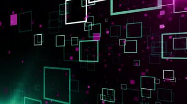 Parçacık olayı karavanı başlıkları sinematik açılışlar konser sonu kredi arkaplan döngüsü