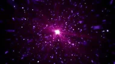 Parçacık olayı karavanı başlıkları sinematik açılışlar konser sonu kredi arkaplan döngüsü