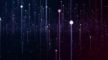 Parçacık olayı karavanı başlıkları sinematik açılışlar konser sonu kredi arkaplan döngüsü