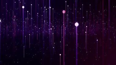 Parçacık olayı karavanı başlıkları sinematik açılışlar konser sonu kredi arkaplan döngüsü