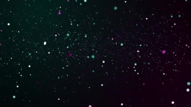 Parçacık olayı karavanı başlıkları sinematik açılışlar konser sonu kredi arkaplan döngüsü