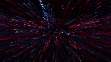 Parçacık olayı karavanı başlıkları sinematik açılışlar konser sonu kredi arkaplan döngüsü