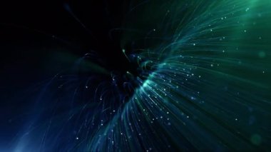 Parçacık olayı karavanı başlıkları sinematik açılışlar konser sonu kredi arkaplan döngüsü