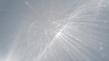 Parçacıklar beyaz etkinlik işi parlak parıltı konser açıcıları kredi arkaplan döngüsünü sonlandırdı