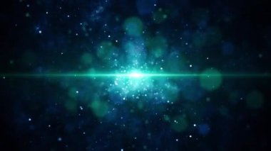 Parçacık olayı karavanı başlıkları sinematik açılışlar konser sonu kredi arkaplan döngüsü