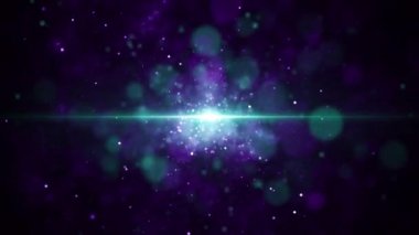 Parçacık olayı karavanı başlıkları sinematik açılışlar konser sonu kredi arkaplan döngüsü