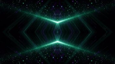 Parçacık olayı karavanı başlıkları sinematik açılışlar konser sonu kredi arkaplan döngüsü