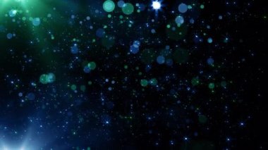 Parçacık olayı karavanı başlıkları sinematik açılışlar konser sonu kredi arkaplan döngüsü