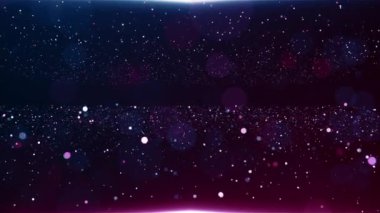 Parçacık olayı karavanı başlıkları sinematik açılışlar konser sonu kredi arkaplan döngüsü