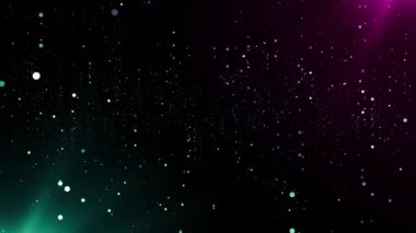 Parçacık olayı karavanı başlıkları sinematik açılışlar konser sonu kredi arkaplan döngüsü