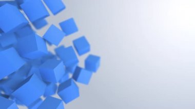 İş dünyasının son dakika haberleri spor haberleri sunumu temiz arkaplan döngüsü