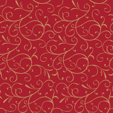 Kusursuz Noel Girdapları Kırmızı Arkaplanda Döndürme Şablonu