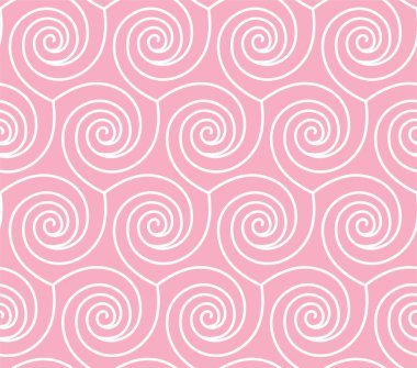 Pembe Arkaplanda Kusursuz Noel Dönüşümlü Desen