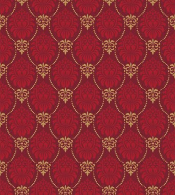 Kusursuz Kış Yılbaşı Yeşilliği Kırmızı Arkaplanda