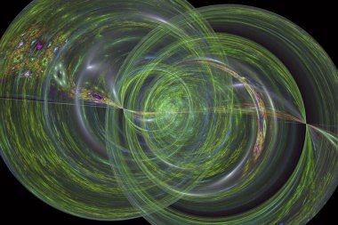 Hayali fraktal arkaplan resmi