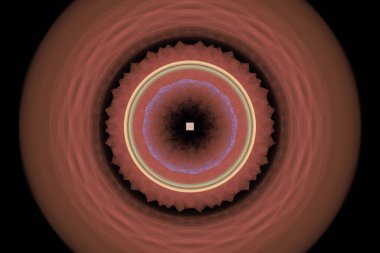 fantezi kaotik renkli fraktal desen. Soyut fraktal şekiller. 3d resimleme arkaplanı veya duvar kağıdı oluşturuluyor.