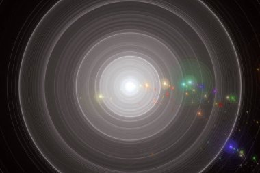 Resimsel fraktal arkaplan oluşturuldu