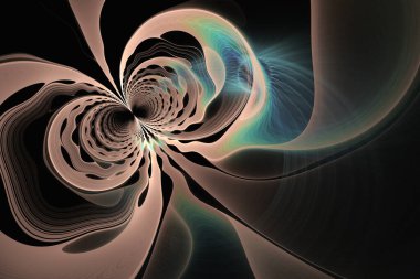 Hayali fraktal arkaplan resmi