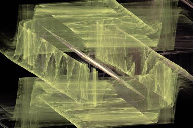 fantezi kaotik renkli fraktal desen. Soyut fraktal şekiller. 3d resimleme arkaplanı veya duvar kağıdı oluşturuluyor