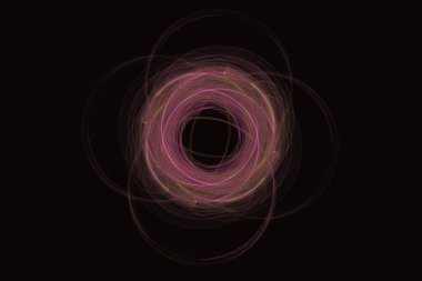 Sarmal çizgilerle soyut arkaplan.