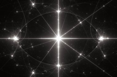 Hayali fraktal arkaplan resmi