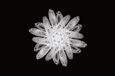 Yaratıcı tasarım için soyut fraktal çizim