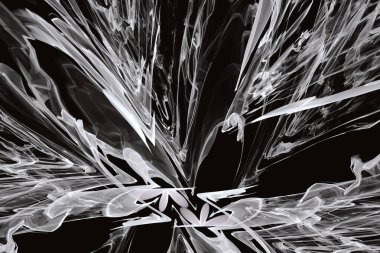 Soyut dijital teknoloji arkaplanının 3 boyutlu görüntülenmesi