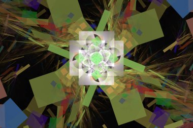 Renkli desenli soyut arkaplan