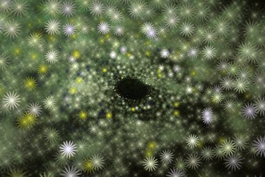 Yıldızlı güzel soyut bir arka plan. 3d oluşturma.