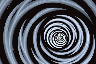 mavi ve beyaz girdap soyut arkaplan, vektör illüstrasyonu