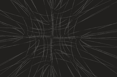 Rastgele geometrik şekilli siyah arkaplan