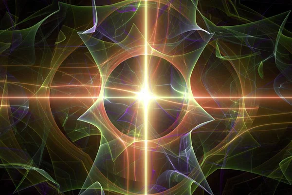 Hayali fraktal arkaplan resmi