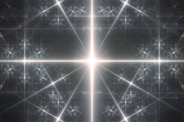 Sihirli ışıklar ve yıldızlarla soyut arkaplan.