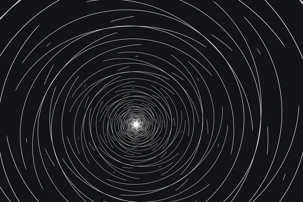 Beyaz çizgiler ve noktalarla soyut siyah arkaplan.