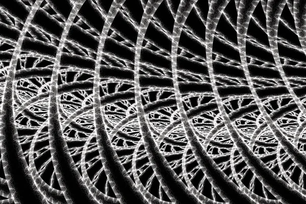 soyut siyah ve beyaz dijital arkaplan 3 d resimleme